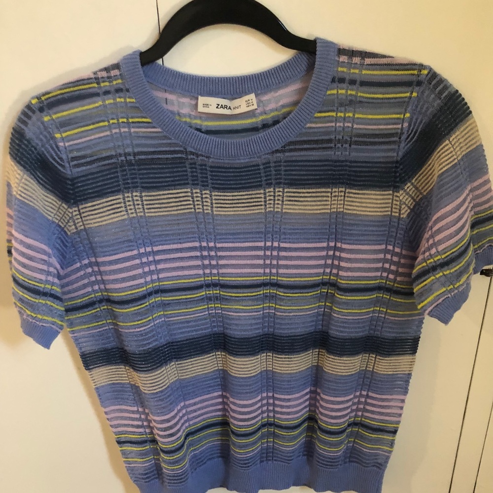 Zara Glitter Top